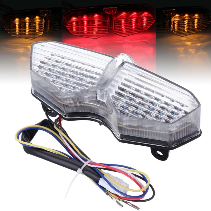 Yamaha YZF R6 2003-2008 LED stop žibintas su integruotais posūkiais