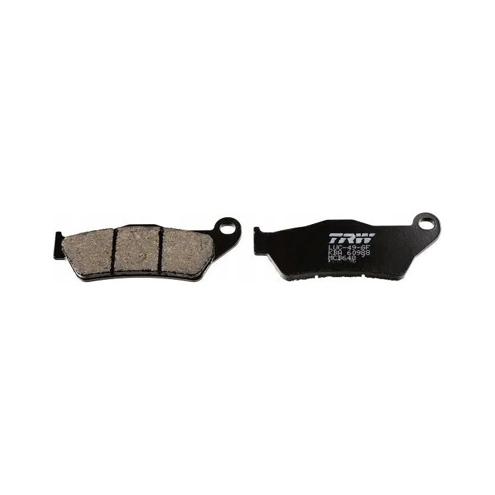 TRW LUCAS BRAKE PADS MCB648 ORGANIC