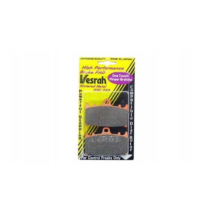 VESRAH BRAKE PADS KH158 SINTER METALLIC