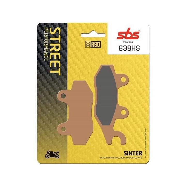 BRAKE PADS KH165 / KH215 STREET EXCEL SINTER