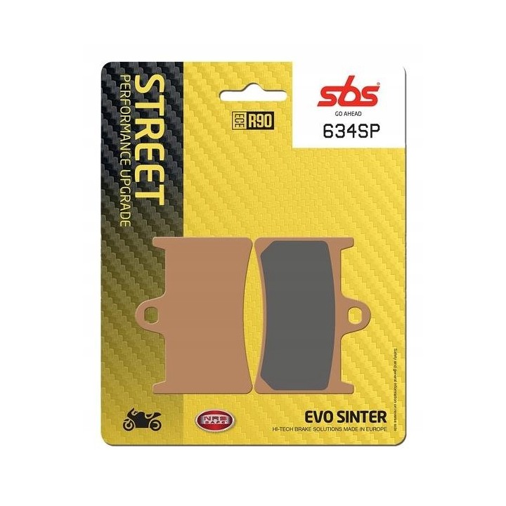 BRAKE PADS KH252 / KH380 STREET EXCEL SINTER