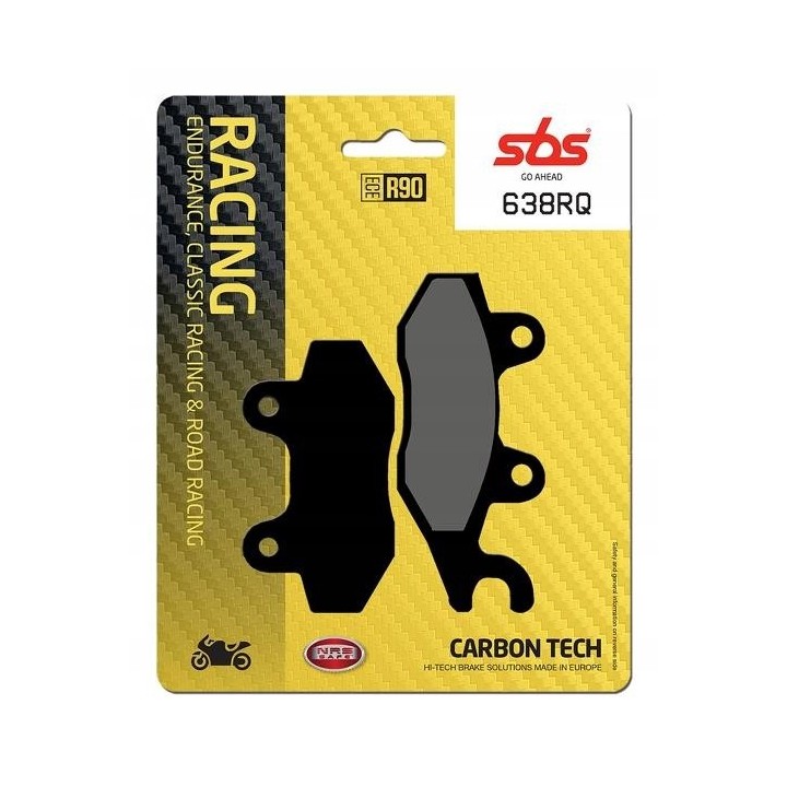 BRAKE PADS KH165 / KH215 RACING CARBON TECH
