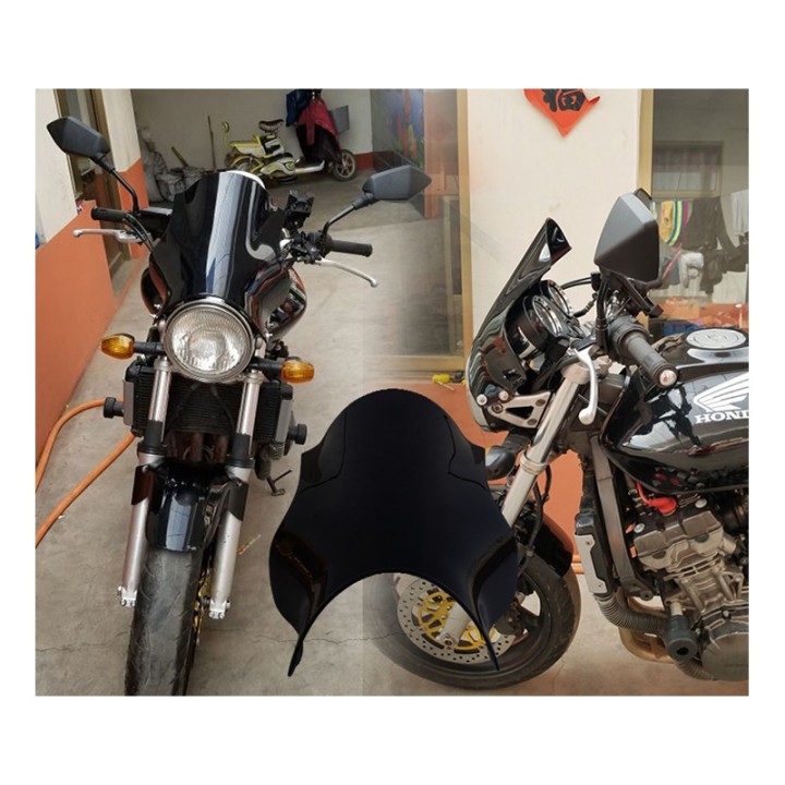 Universalus moto priekinis stiklas