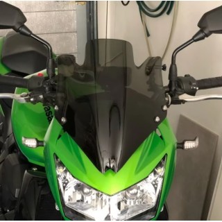Kawasaki Z1000 Z800 Z750  2003 - 2014 stiklas su tvirtinimu