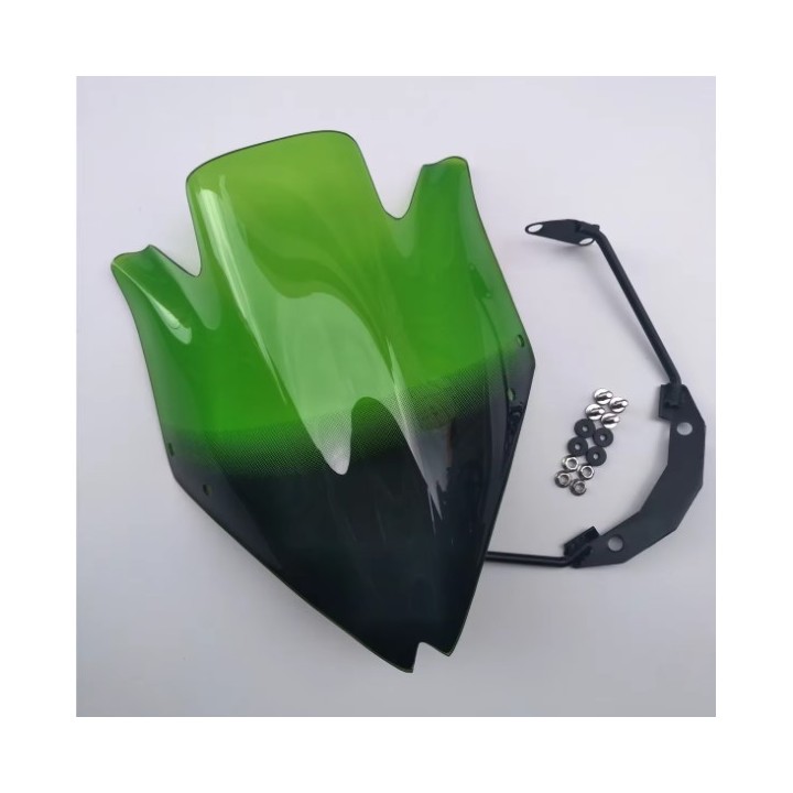 Kawasaki Z1000 Z800 Z750  2003 - 2014 stiklas su tvirtinimu