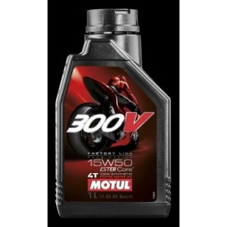 Variklio alyva moto MOTUL 300V 10W40 FL 4T 1L.