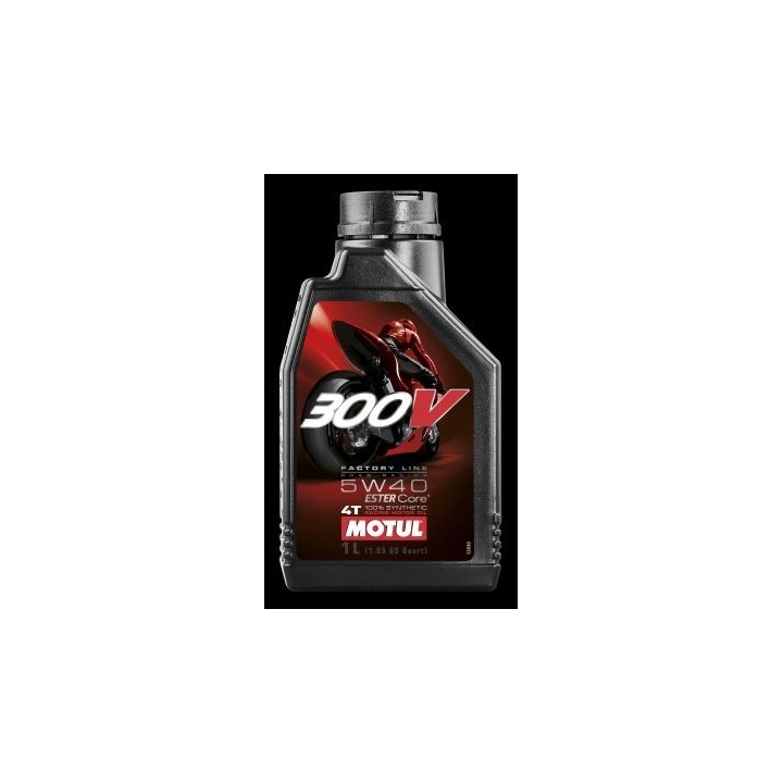 Variklio alyva moto MOTUL 300V 15W50 FL 4T 1L.