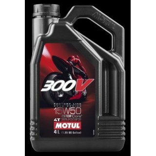 Variklio alyva moto MOTUL 300V 10W40 FL 4T 4L.