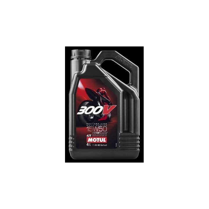 Variklio alyva moto MOTUL 300V 10W40 FL 4T 4L.