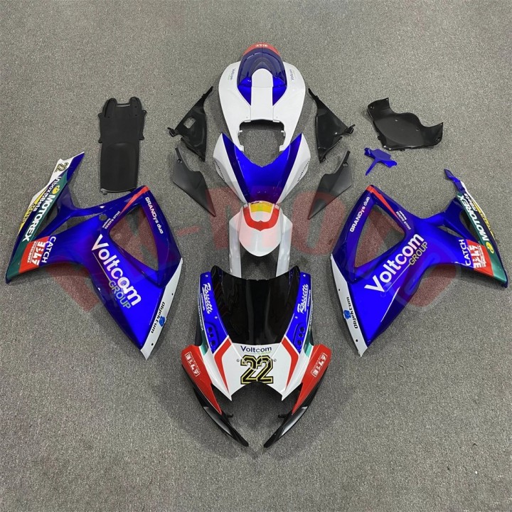 Suzuki GSXR 600 2006 - 2007 plastikų komplektas