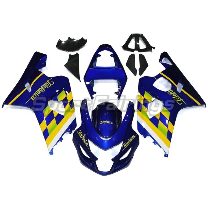 Suzuki GSXR 600 2004 - 2005 plastikų komplektas