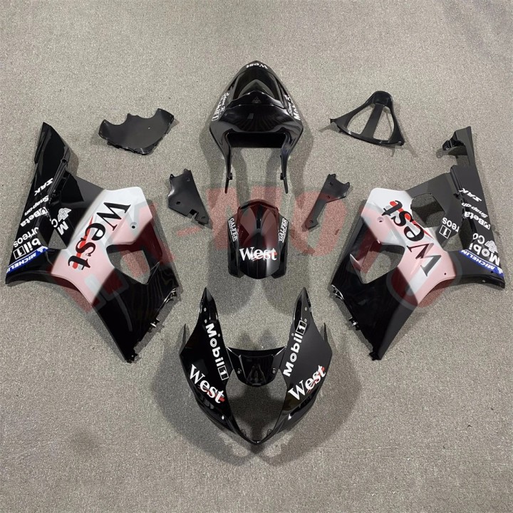 Suzuki GSXR 1000 2003 - 2004 plastikų komplektas