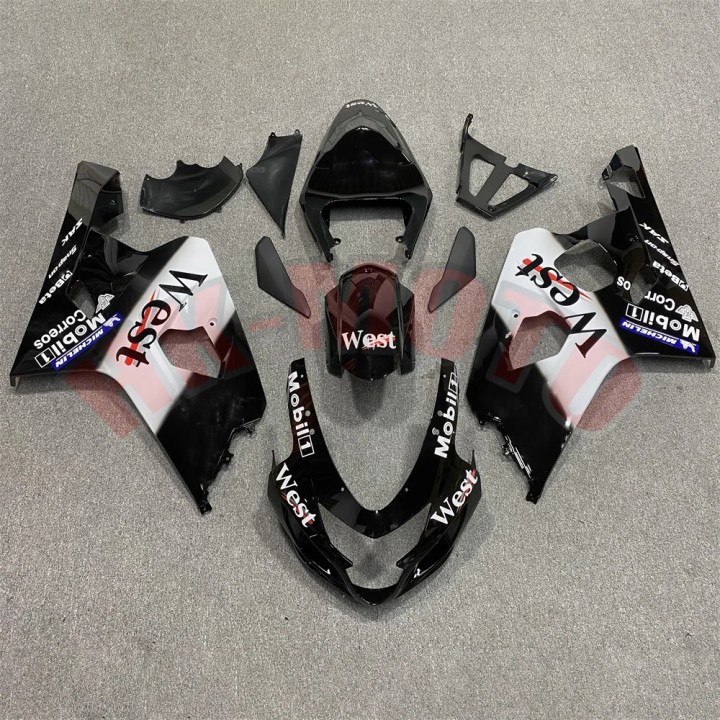 Suzuki GSXR 600 2004 - 2005 plastikų komplektas