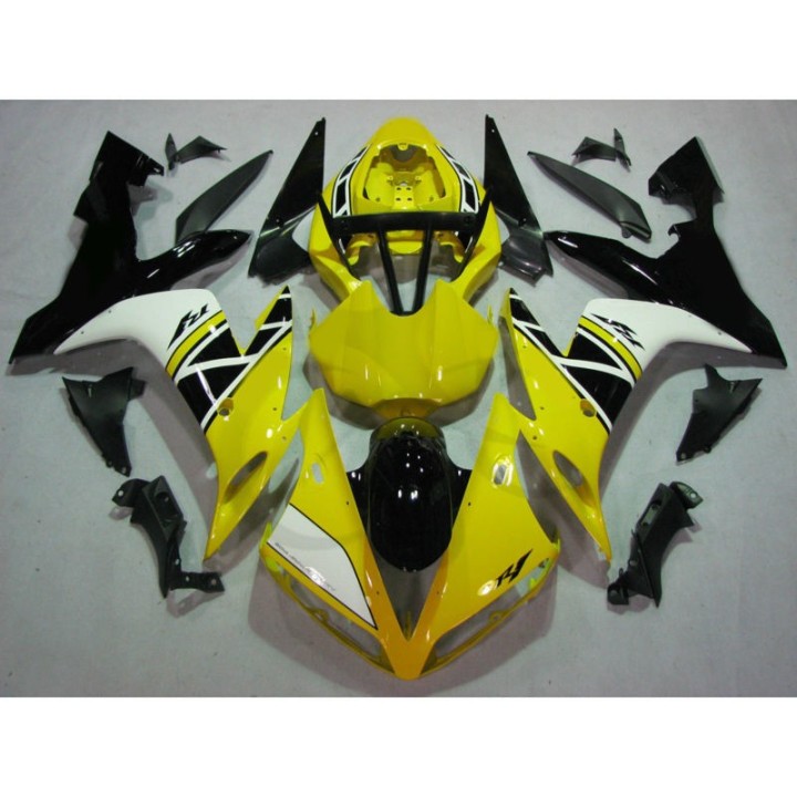 YAMAHA YZF R1 04-06 05 Yellow White