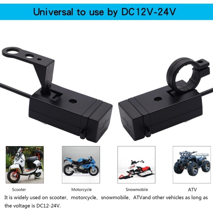 12V moto greito pakrovimo įrenginys