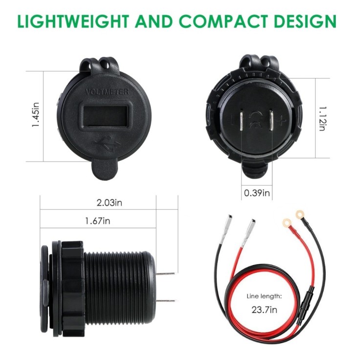 Dual USB krovimo jungtis
