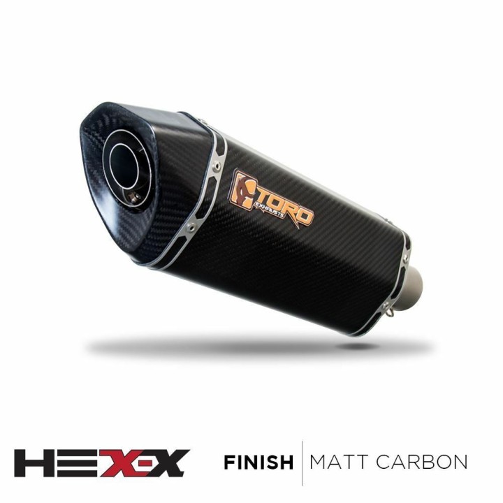 Toro T1 Hex-x Matt Carbon duslintuvas KTM Duke 125 11-17