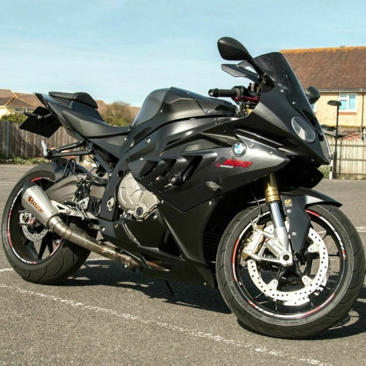 BMW S 1000 RR 2009-2011 Toro T1 Hex-x Matt Carbon duslintuvas