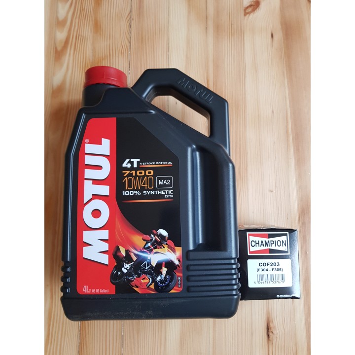 MOTUL 7100 10W40 4L + COF203 tepalo filtras