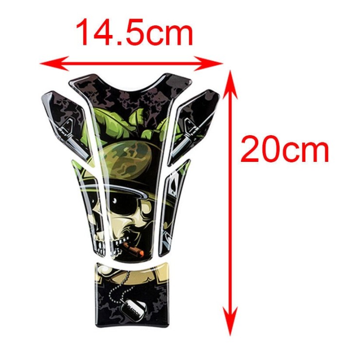 Soldier Skull bako lipdukas