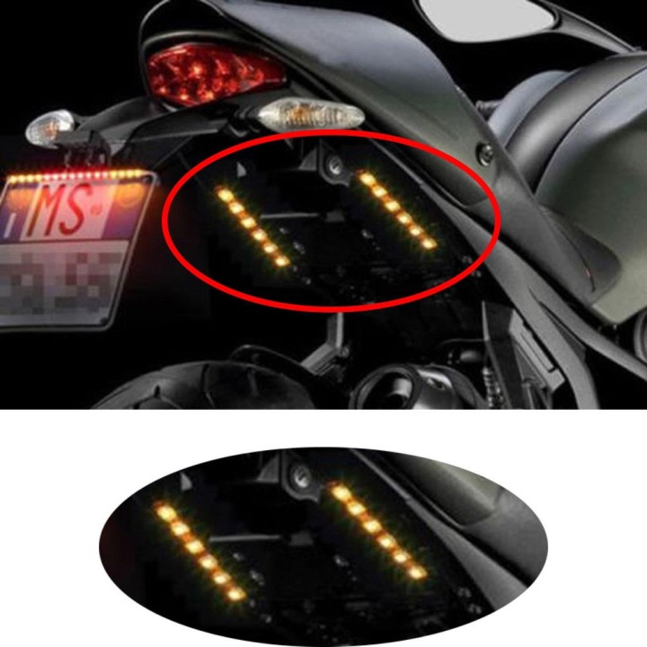 6 LED lankstūs posukiai (2 vnt.)