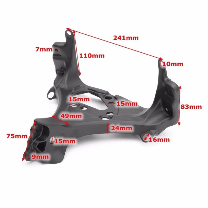 Priekinio spoilerio rėmelis HONDA CBR1000RR 2008-2014