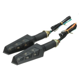 4X 6 LED moto posukiai (2vnt.)