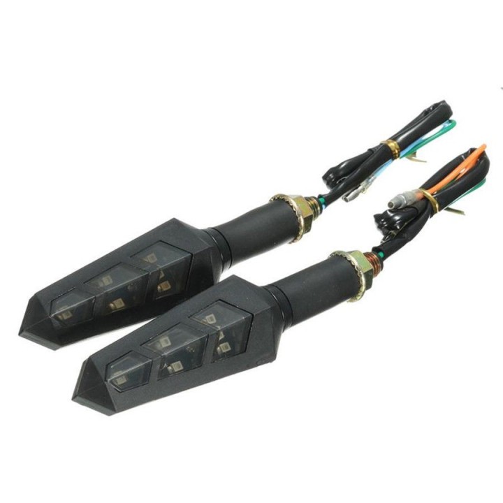 4X 6 LED moto posukiai (2vnt.)