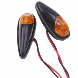 2x Universal 6 LED moto posukiai (2vnt.)