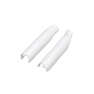 UFO TELESCOPIC COVERS HONDA CRF 450R / 450RX WHITE