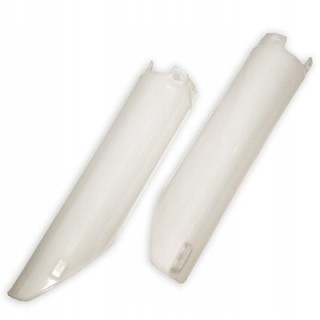 UFO TELESCOPIC COVERS HONDA CR CRF WHITE COLOR