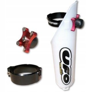 UFO TELESCOPIC COVER WITH LOCK HONDA CR CRF WHITE