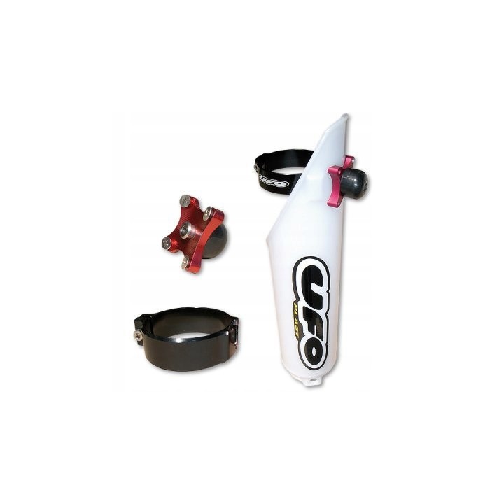UFO TELESCOPIC COVER WITH LOCK HONDA CR CRF WHITE