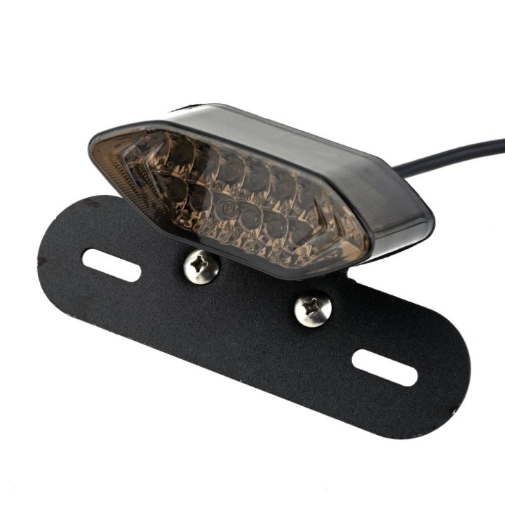 LED Motorcycle Quad ATV Tail Turn Signal Brake License Plate Integrated Light taillight motorcycle motocicleta luzes de frei
