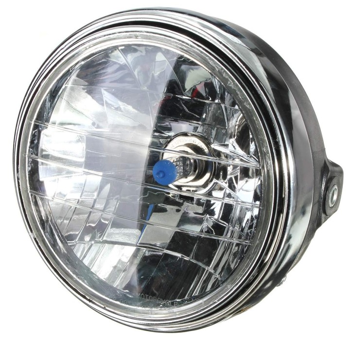 7 inch skersmens universalus priekinis moto žibintas