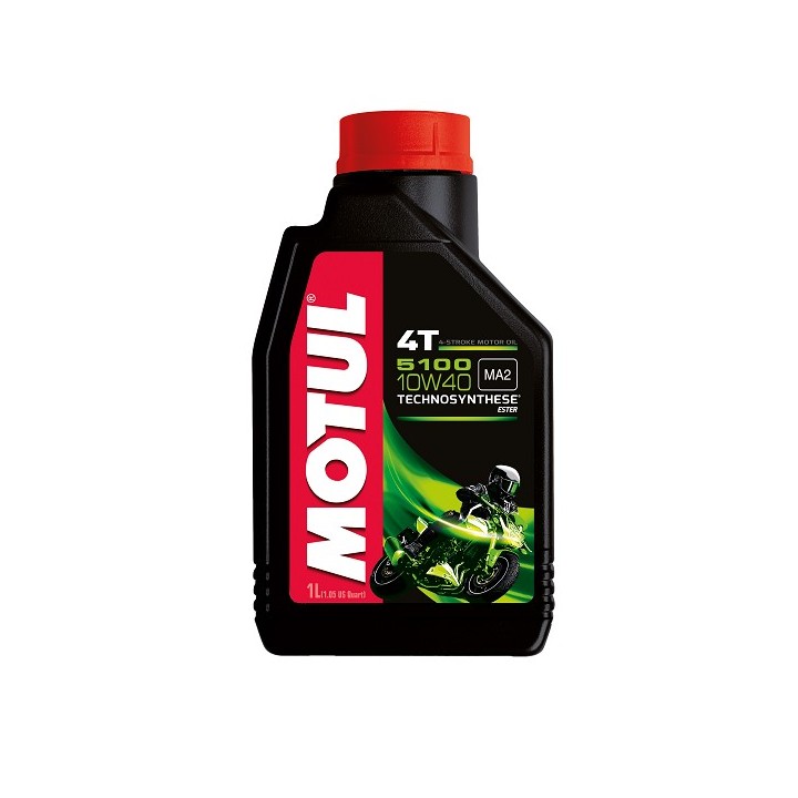 Variklio alyva moto MOTUL 5100 10W40 4T 1L.