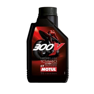 Variklio alyva moto MOTUL 300V 10W40 FL 4T 1L.