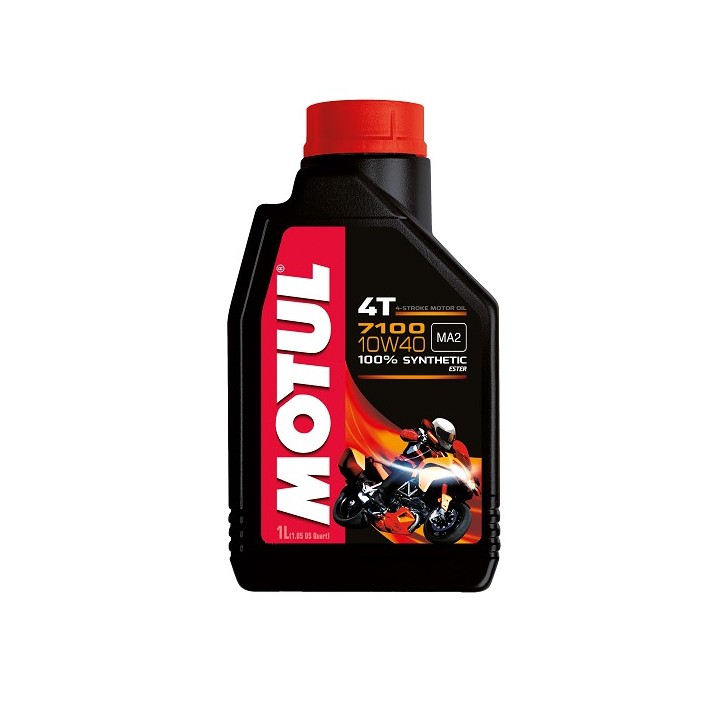 Variklio alyva moto MOTUL 7100 10W40 4T 1L.