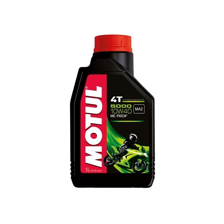 Variklio alyva moto MOTUL 5000 10W40 4T 1L.