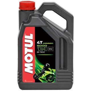 Variklio alyva moto MOTUL 5000 10W40 4T 4L.