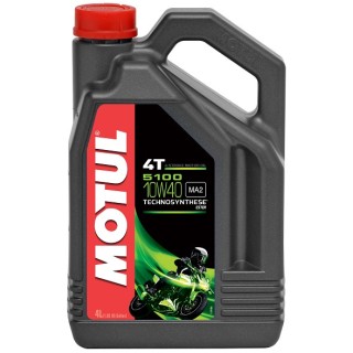 Variklio alyva moto MOTUL 5100 10W40 4T 4L.