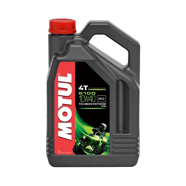 Variklio alyva moto MOTUL 5100 10W40 4T 4L.