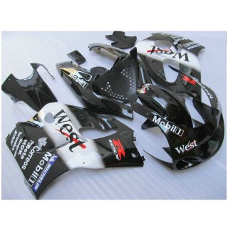 SUZUKI GSXR 600 750 1996-2000 plastikų komplektas