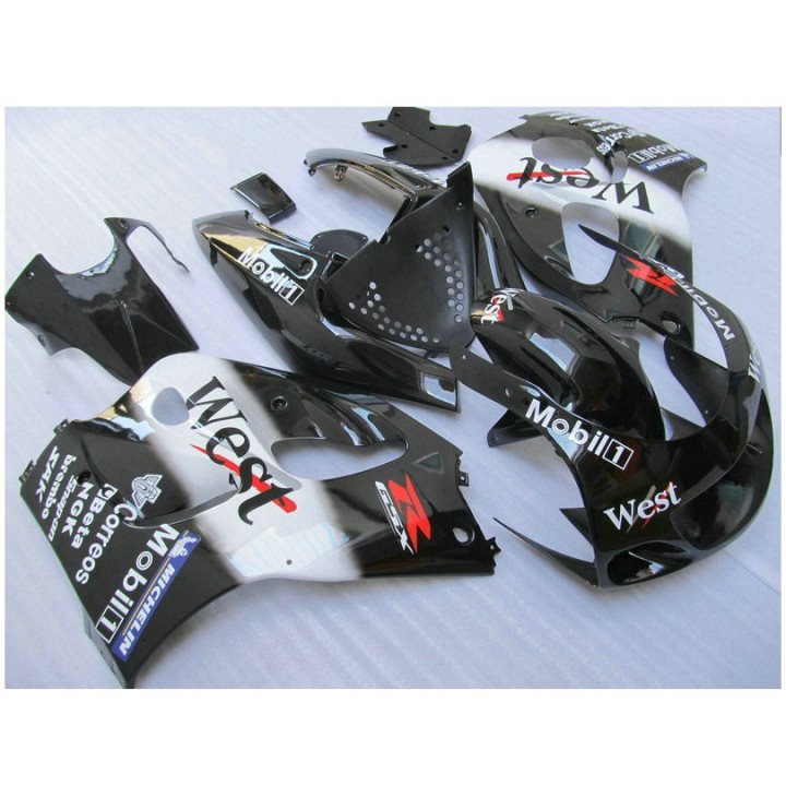 SUZUKI GSXR 600 750 1996-2000 plastikų komplektas