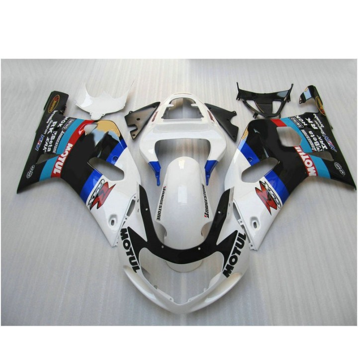 Suzuki GSXR 600/750 2001-2003 plastikų komplektas