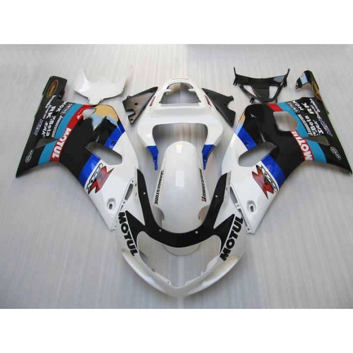 Suzuki GSXR 600/750 2001-2003 plastikų komplektas