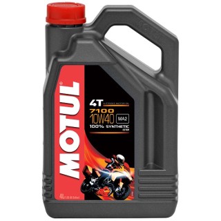 Variklio alyva moto MOTUL 7100 10W40 4T 4L.